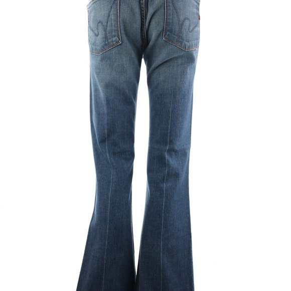 CITIZENS OF HUMANITY Ingrid Medium Wash Low Waist - Picture 3 of 4